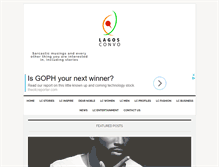 Tablet Screenshot of lagosconvo.com